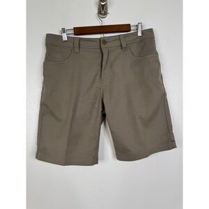 Toad&Co Mens 32 Brown Performance Hiking Rover Shorts Lightweight Outdoor